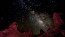 Stars At Trona Pinnacles 9547