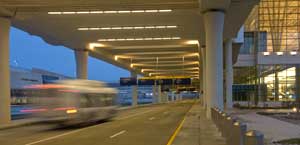 Indianapolis International Airport Terminal Arrival Area